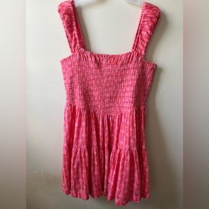 Free People NWT pink sundress size large